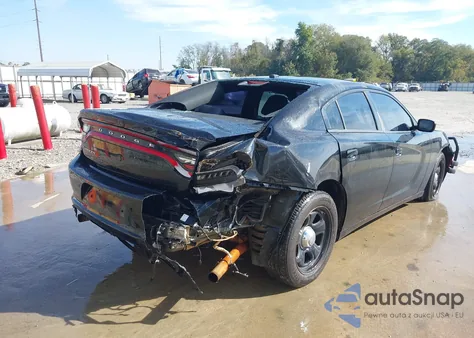 2019 Dodge Charger Police Rwd from USA, damaged, VIN 2C3CDXAT2KH627434